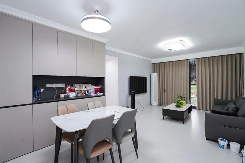 小戶型顯大秘訣！常平這套極簡家裝讓年輕人搶著抄作業(yè)！